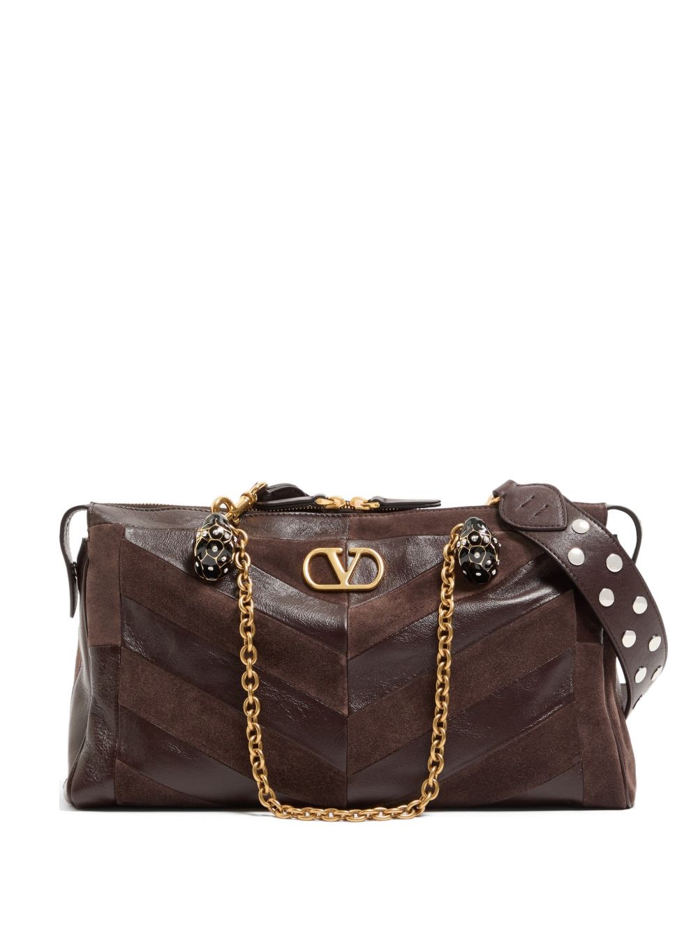 Valentino Garavani Women Panthea Medium Leather Shoulder Bag