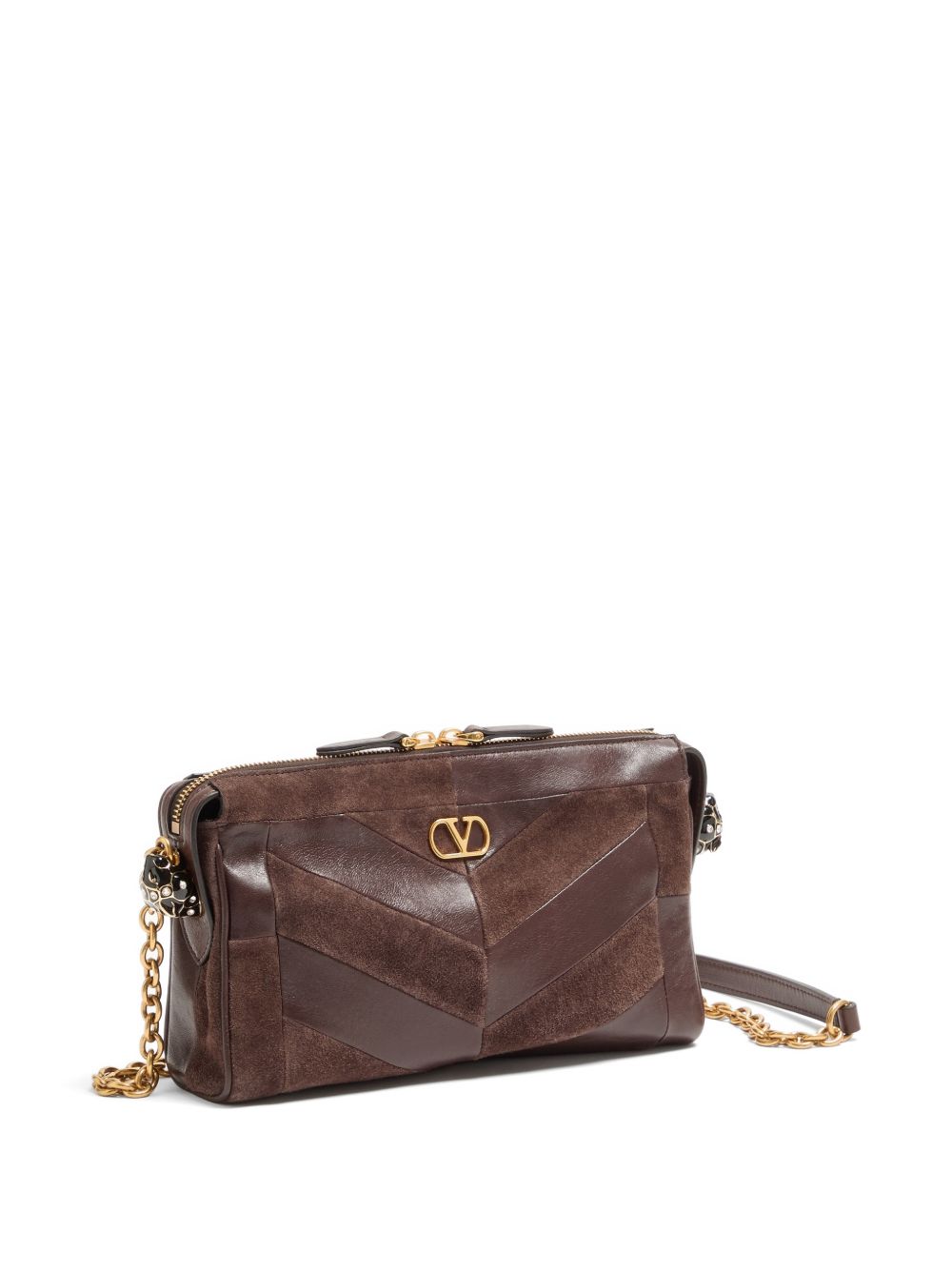 Valentino Garavani Women Panthea Small Leather Shoulder Bag VALENTINO GARAVANI