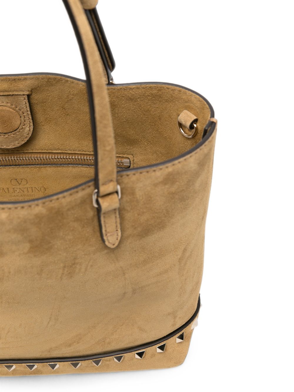 Valentino Garavani Women Rockstud Small Leather Tote Bag VALENTINO GARAVANI