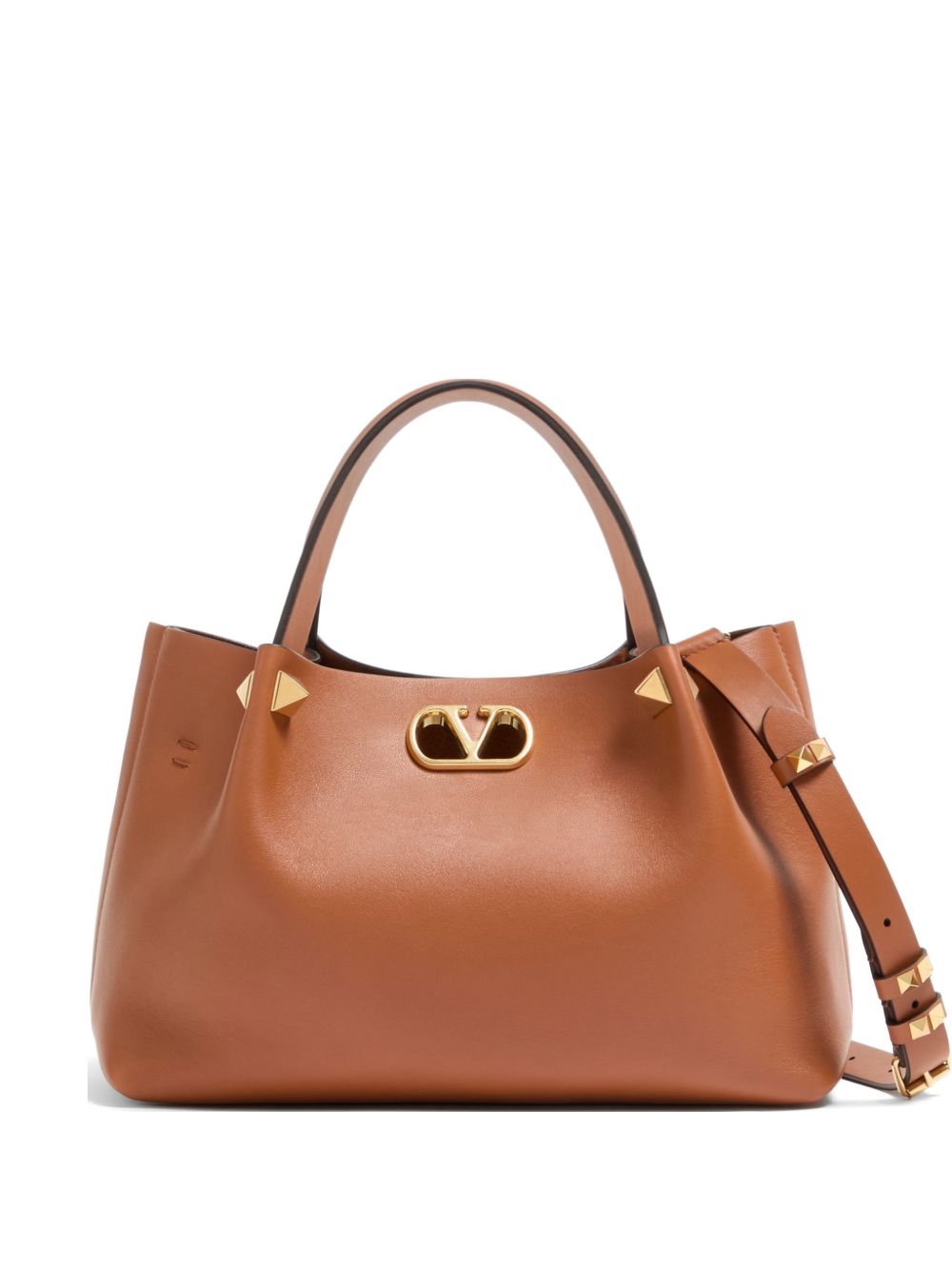 Valentino Garavani Women Vlogo Signature Small Leather Tote VALENTINO GARAVANI