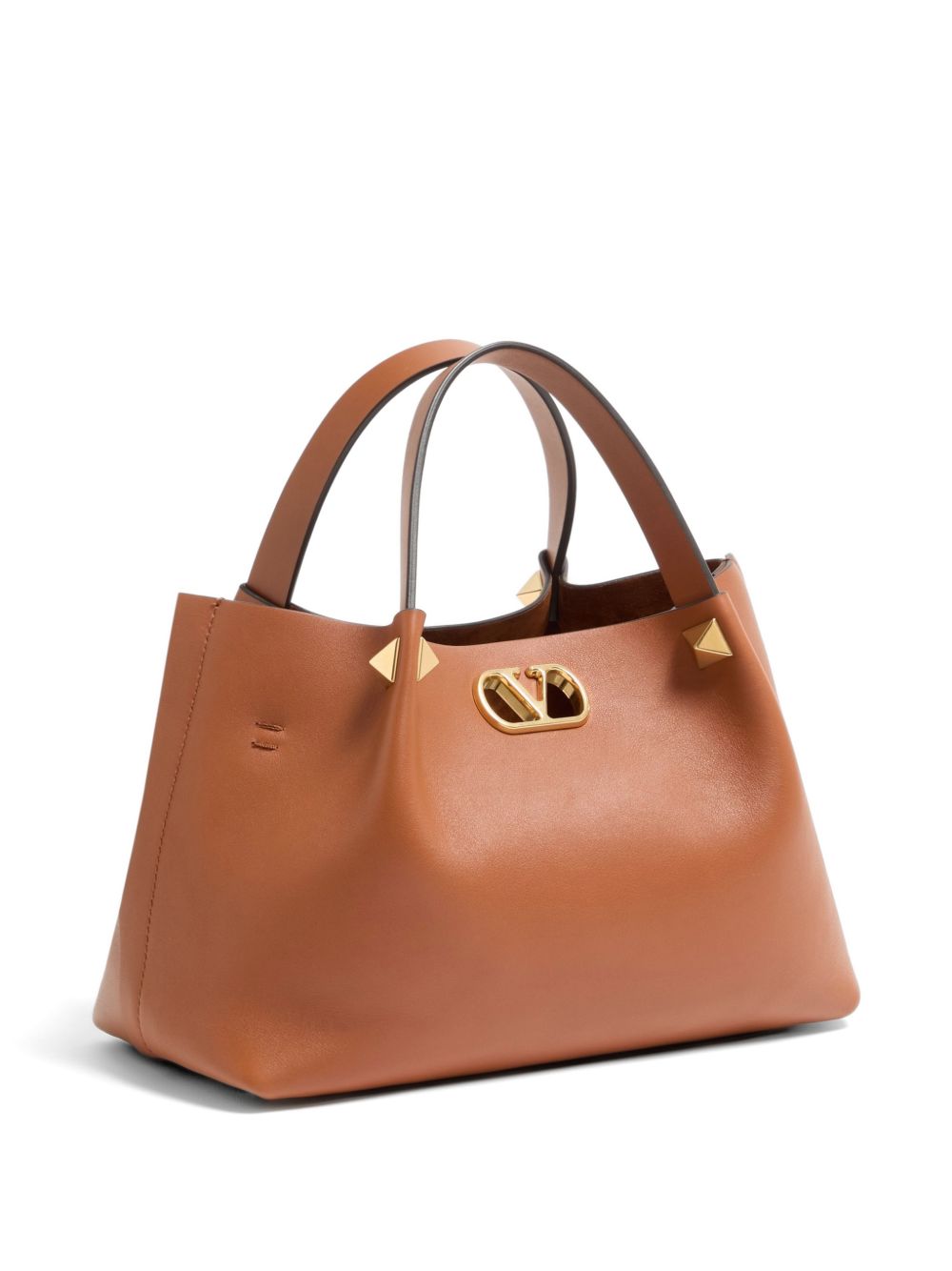 Valentino Garavani Women Vlogo Signature Small Leather Tote VALENTINO GARAVANI