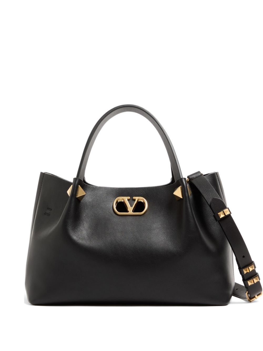 Valentino Garavani Women Vlogo Signature Small Leather Tote VALENTINO GARAVANI