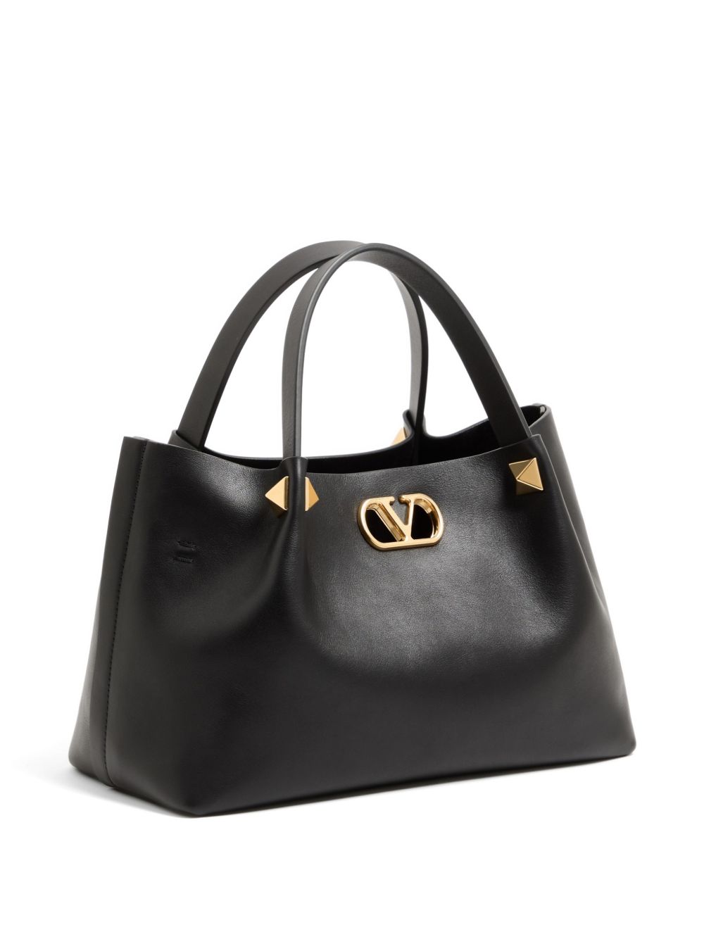 Valentino Garavani Women Vlogo Signature Small Leather Tote VALENTINO GARAVANI