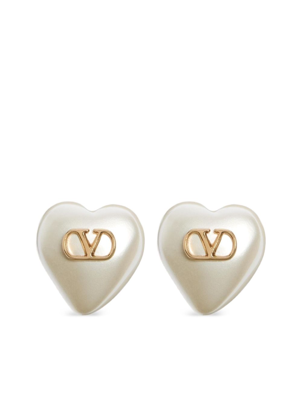 Valentino Garavani Women Vlogo Signature Pearl Earrings VALENTINO GARAVANI