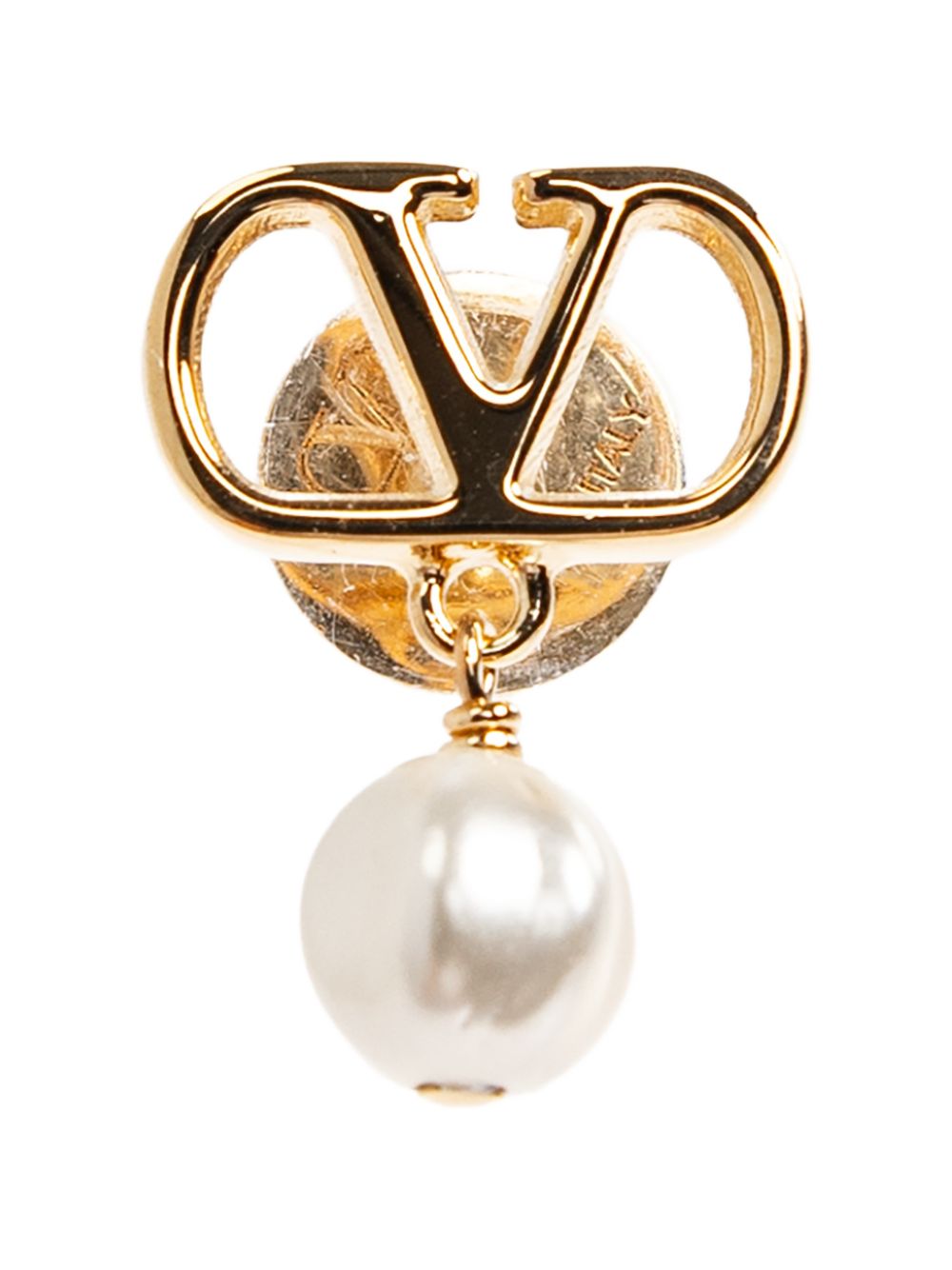 Valentino Garavani Women Vlogo Signature Pearl Earrings VALENTINO GARAVANI