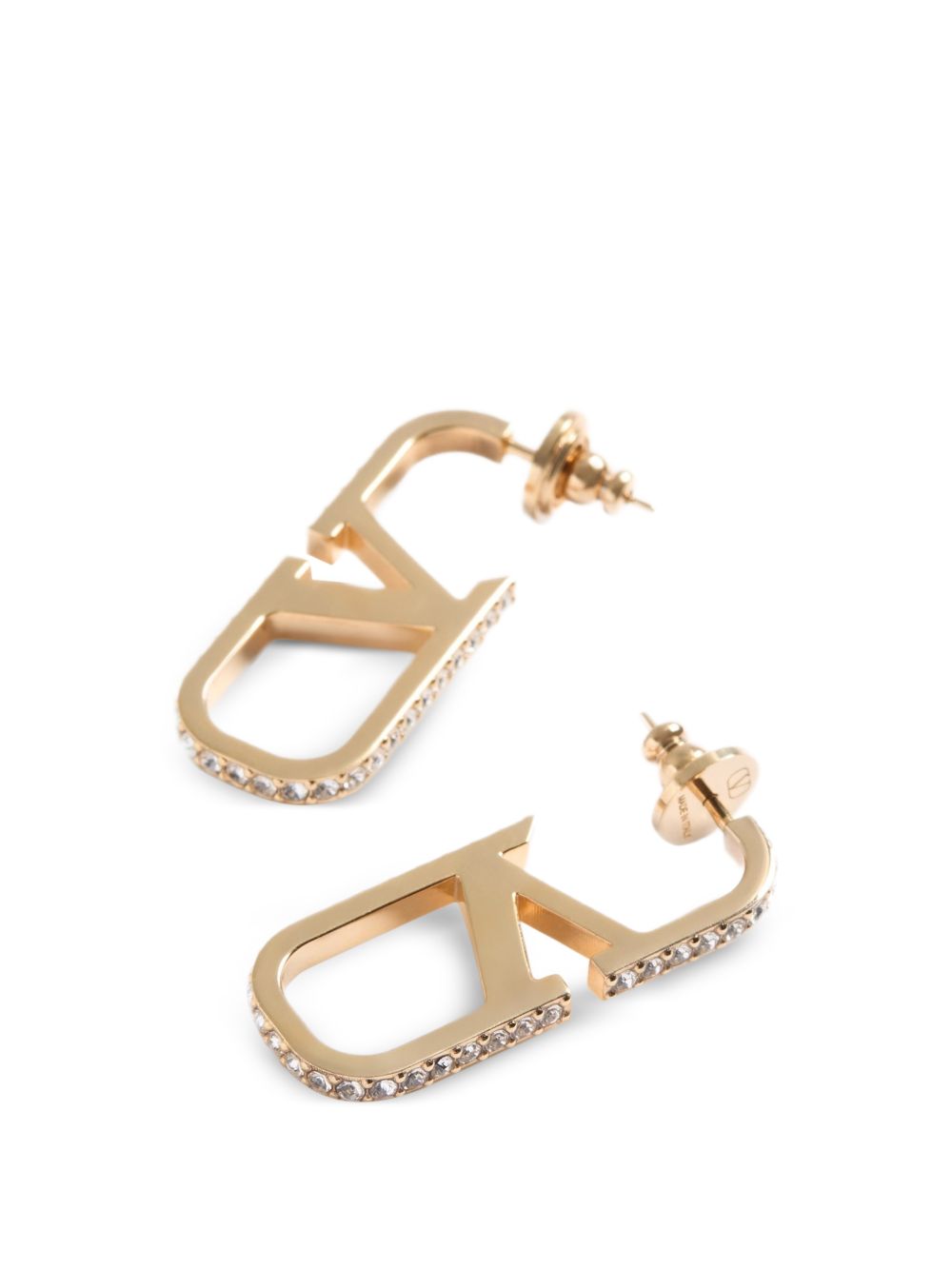 Valentino Garavani Women Vlogo Signature Strass Earrings VALENTINO GARAVANI