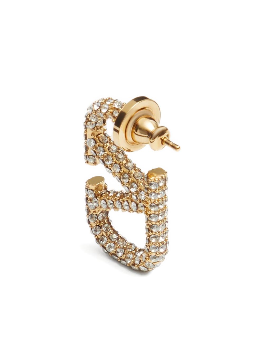 Valentino Garavani Women Vlogo Signature Strass Earrings VALENTINO GARAVANI