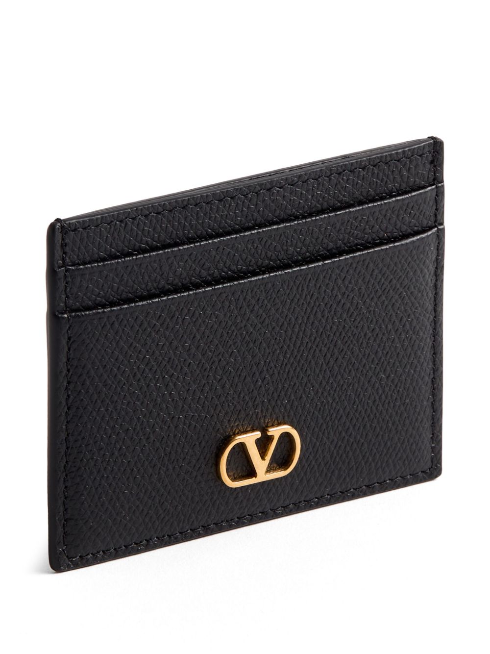 Valentino Garavani Women Vlogo Signature Leather Card Case VALENTINO GARAVANI