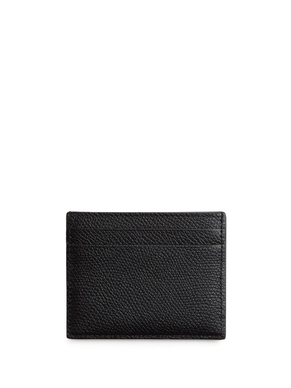 Valentino Garavani Women Vlogo Signature Leather Card Case VALENTINO GARAVANI