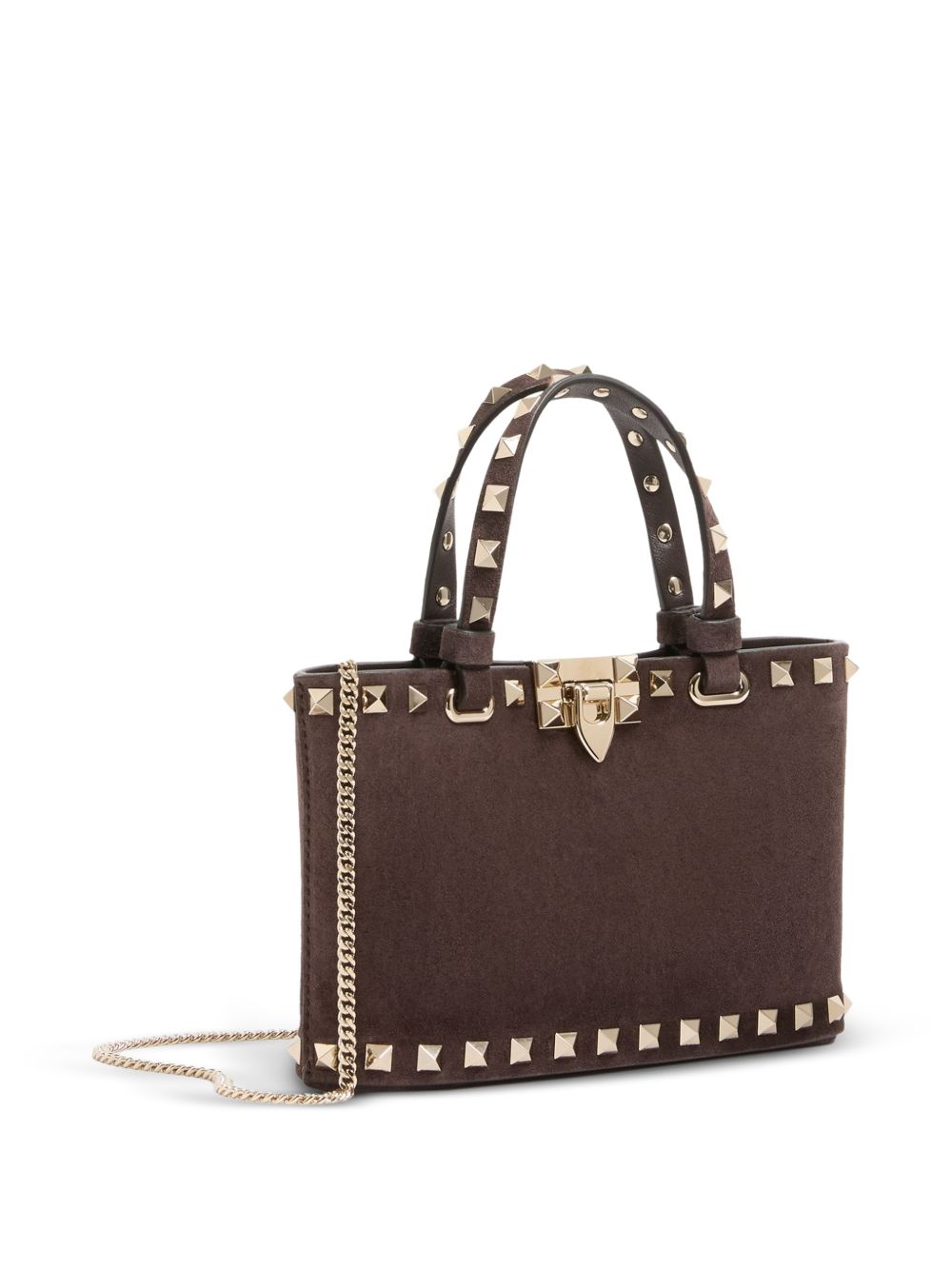 Valentino Garavani Women Rockstud Suede Leather Mini Bag VALENTINO GARAVANI