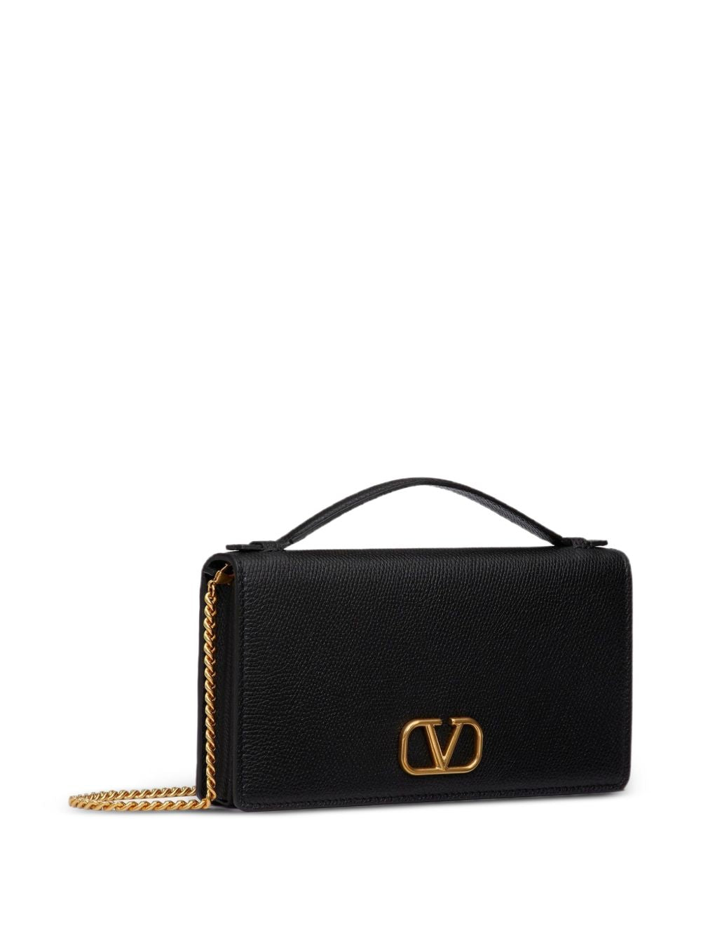 Valentino Garavani Women Vlogo Signature Leather Wallet On Chain VALENTINO GARAVANI