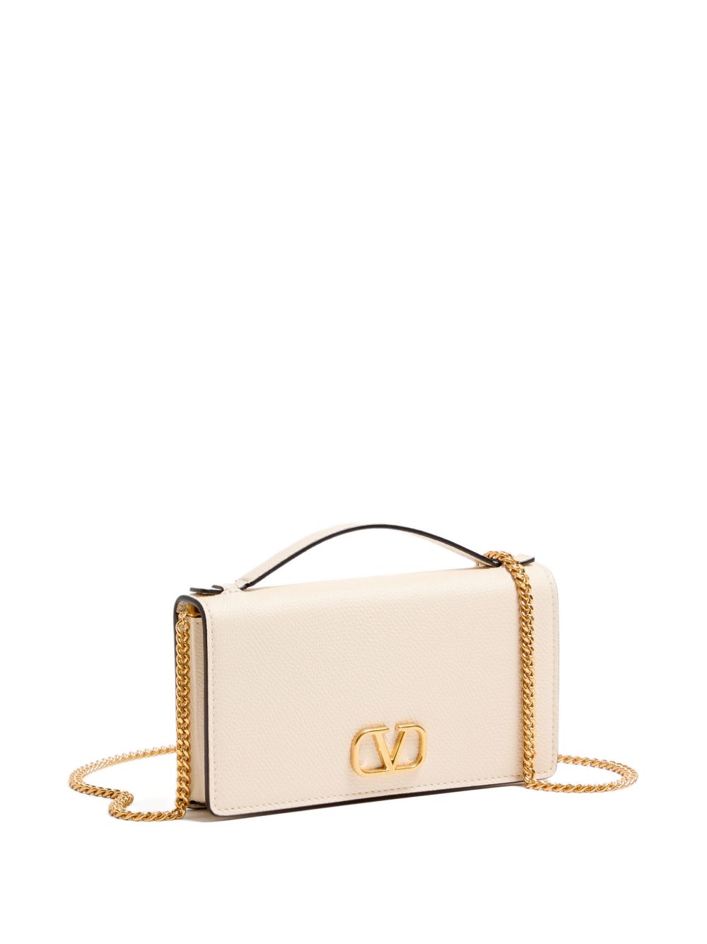 Valentino Garavani Women Vlogo Signature Leather Wallet On Chain VALENTINO GARAVANI