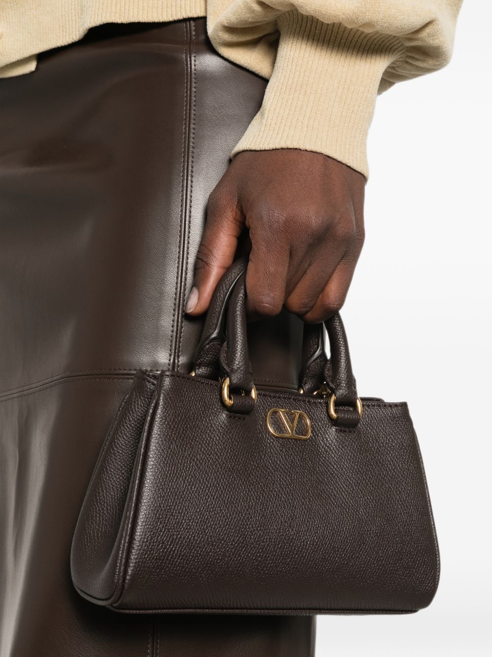 Valentino Garavani Women Vlogo Signature Leather Mini Bag VALENTINO GARAVANI