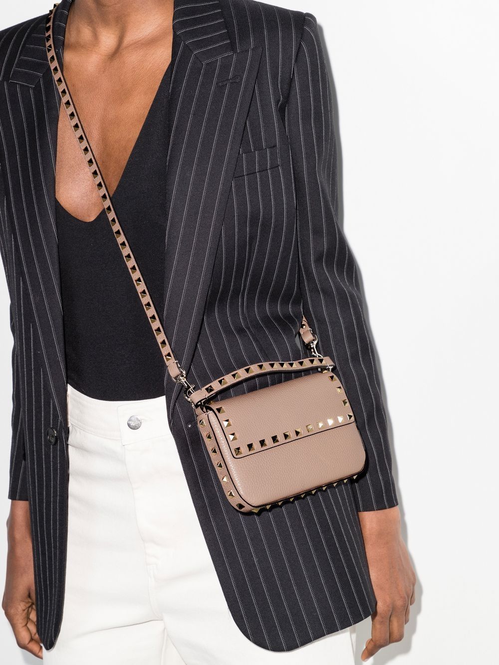 Valentino Garavani Women Rockstud Leather Mini Bag VALENTINO GARAVANI