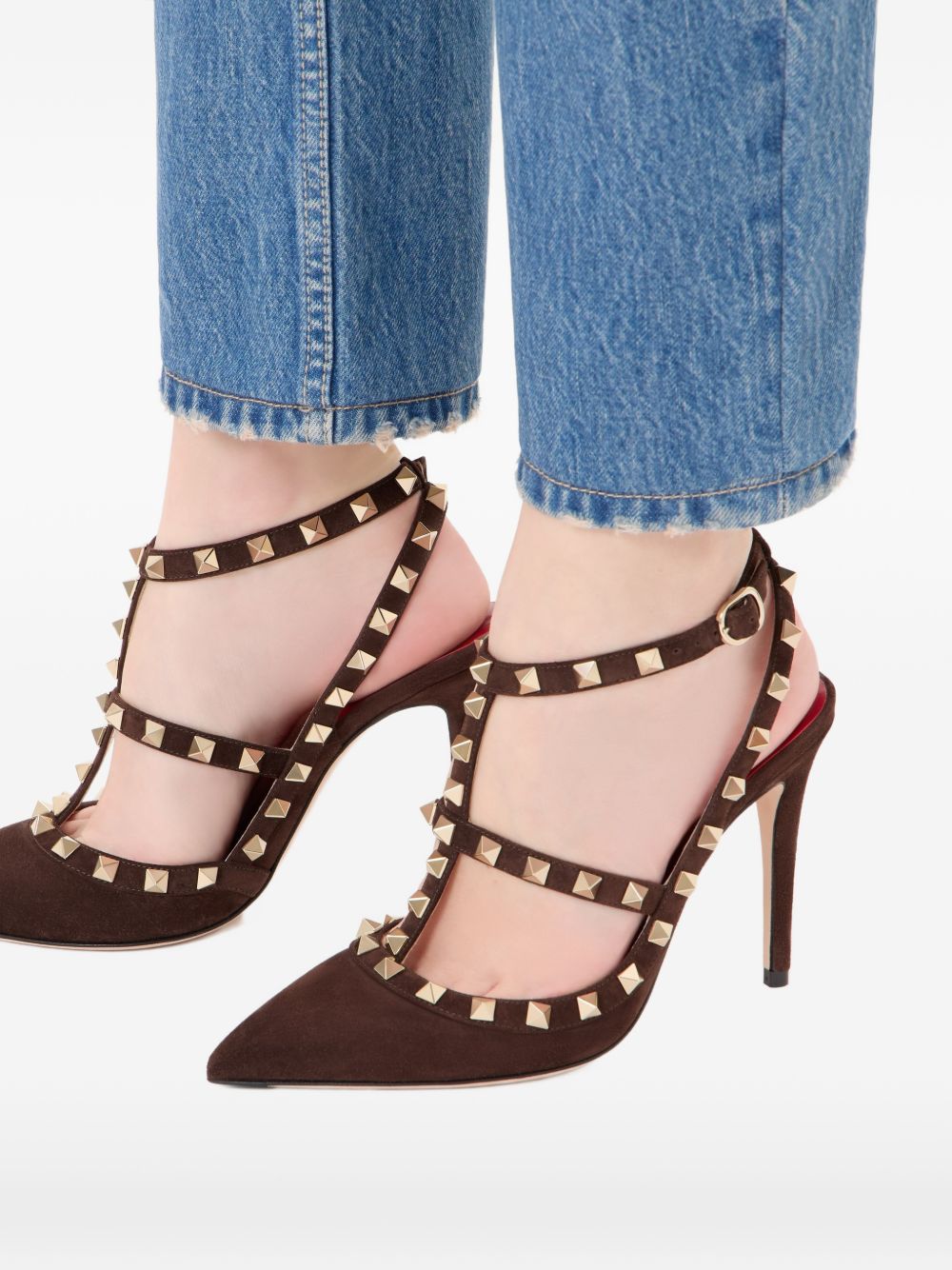 Valentino Garavani Women Rockstud Leather Pumps VALENTINO GARAVANI