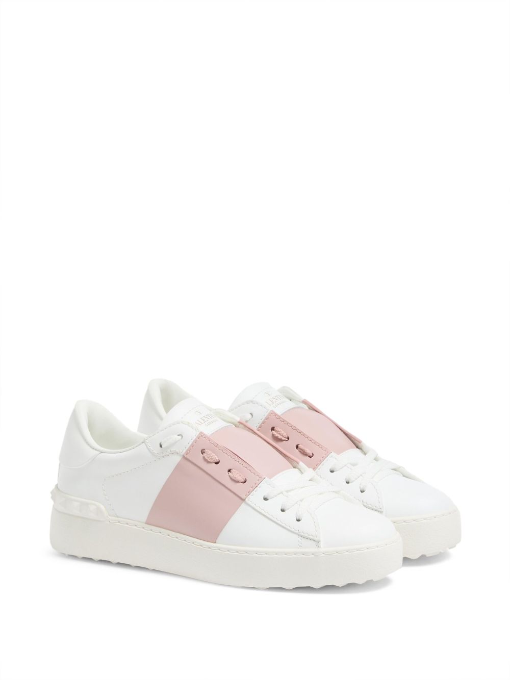 Valentino Garavani Women Opne Leather Sneakers VALENTINO GARAVANI