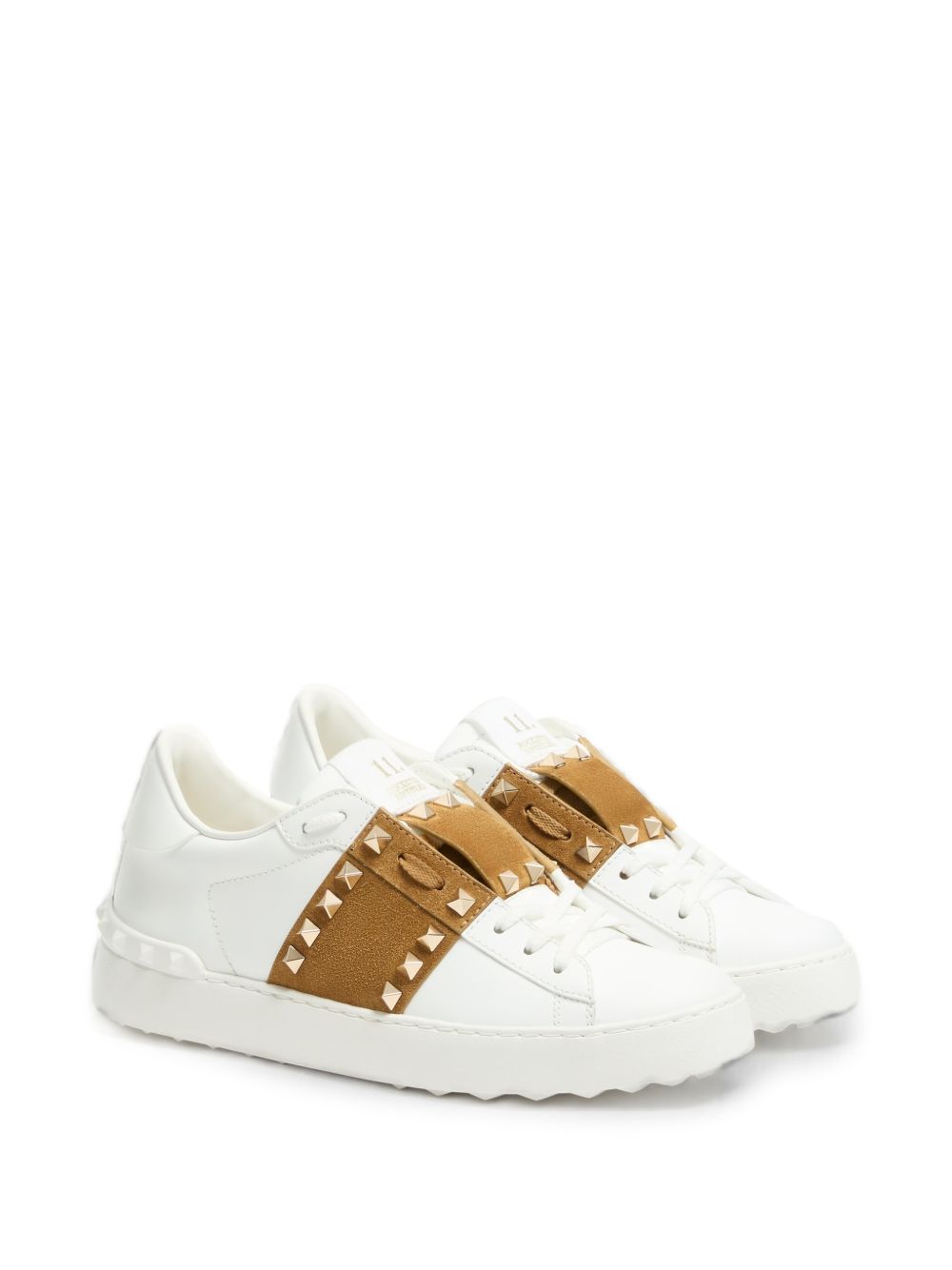 Valentino Garavani Women Rockstud Untitled Leather Sneakers VALENTINO GARAVANI