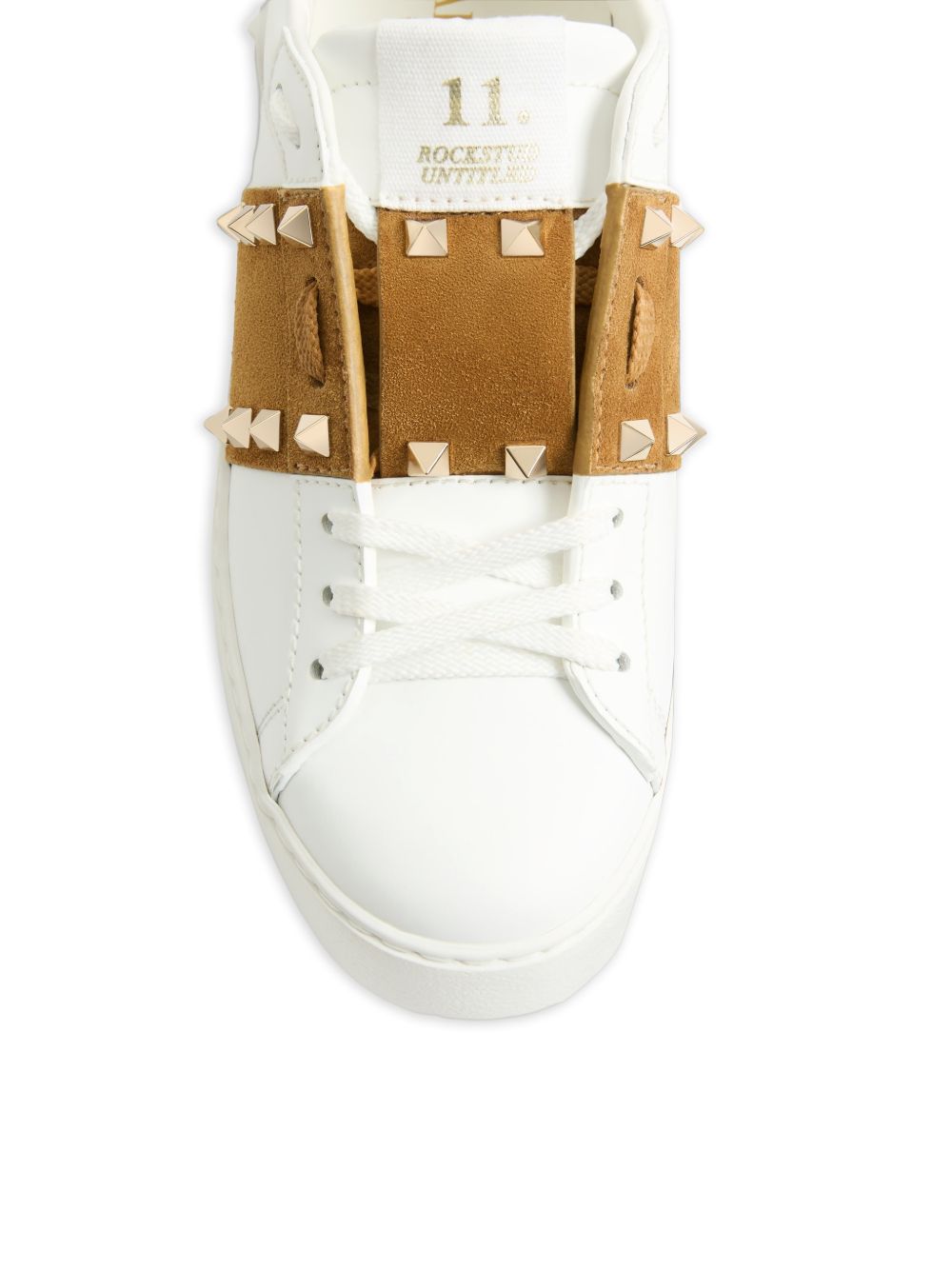 Valentino Garavani Women Rockstud Untitled Leather Sneakers VALENTINO GARAVANI