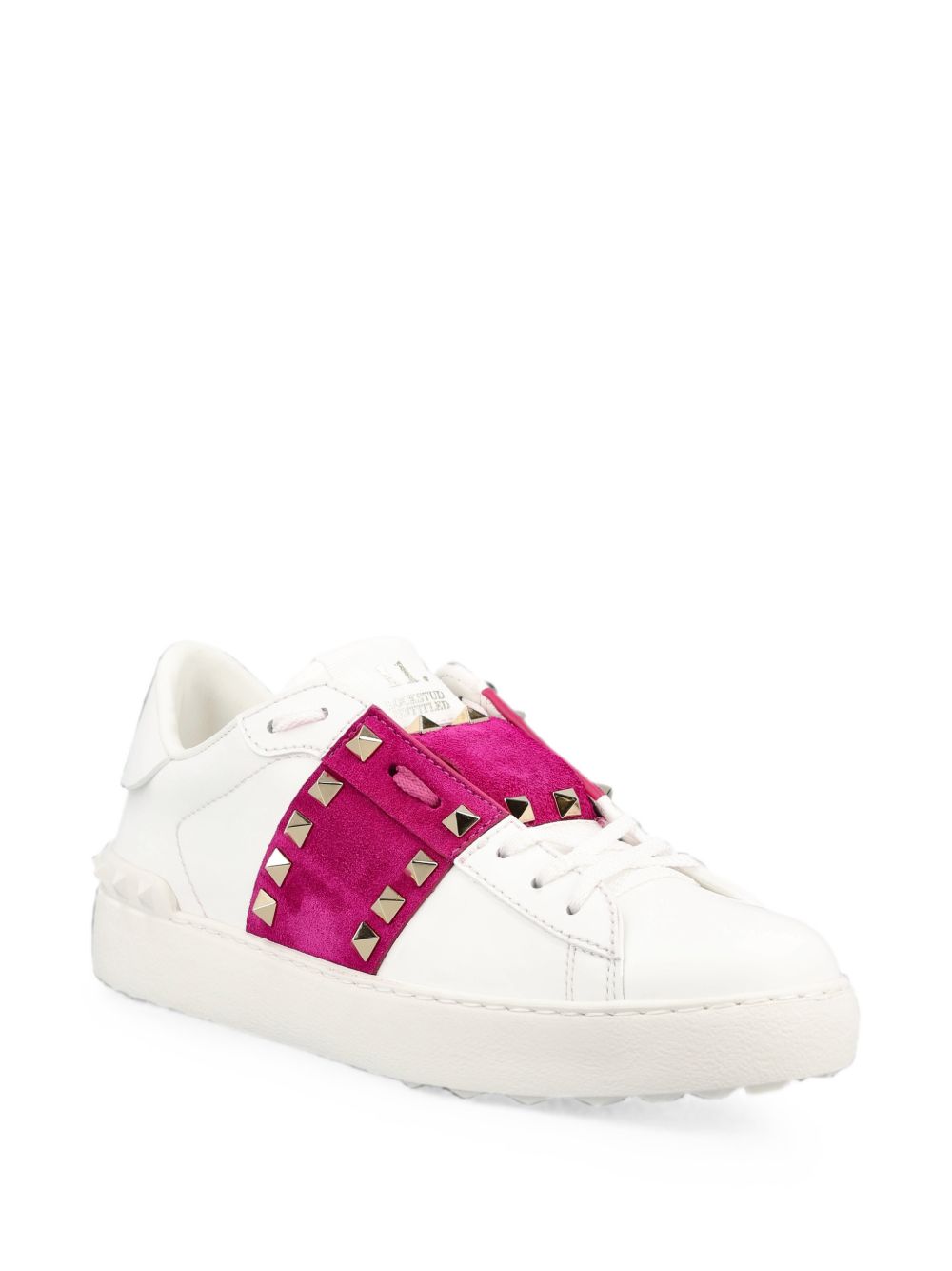 Valentino Garavani Women Rockstud Untitled Leather Sneakers VALENTINO GARAVANI