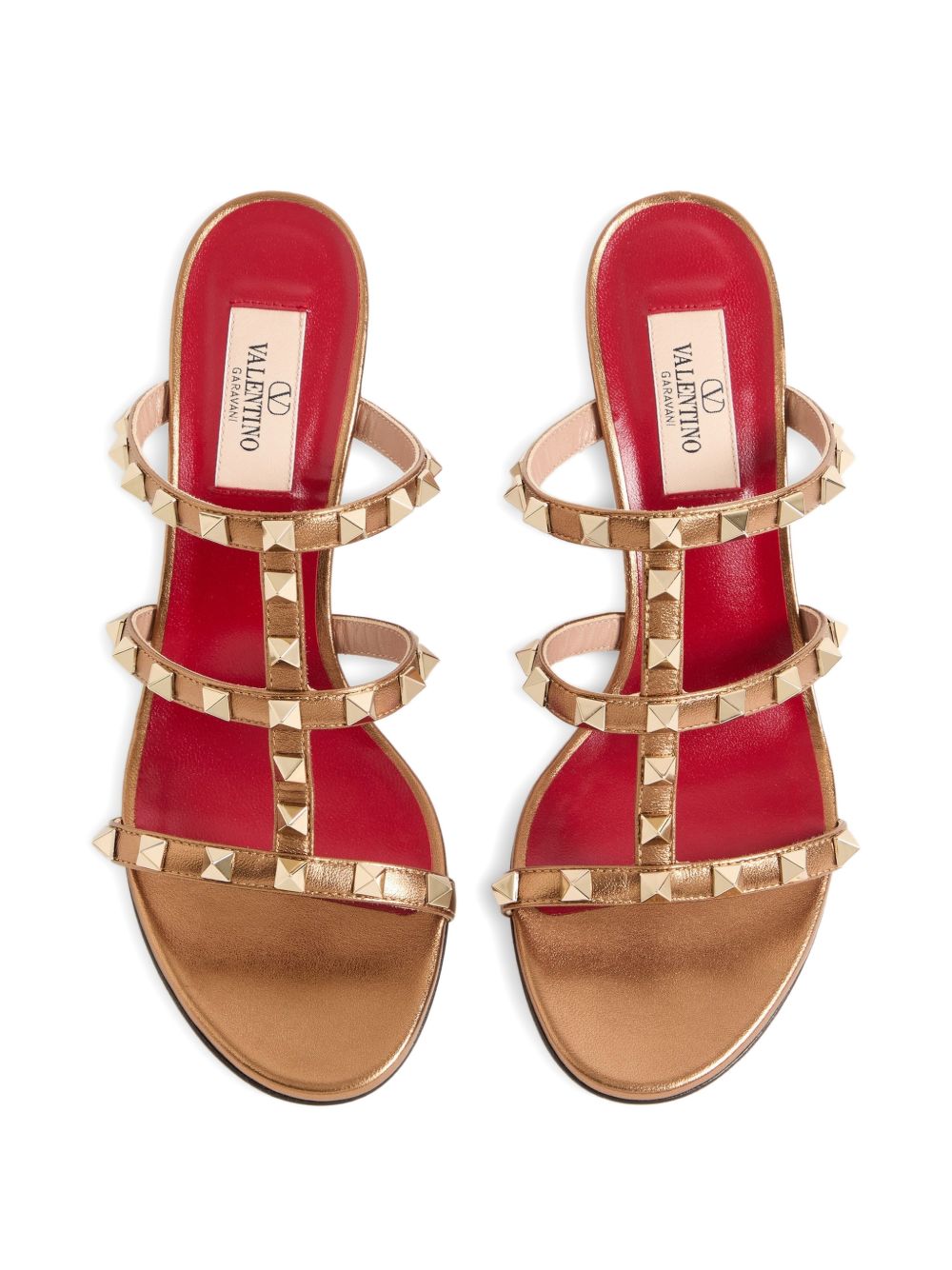 Valentino Garavani Women Rockstud Leather Sandals VALENTINO GARAVANI