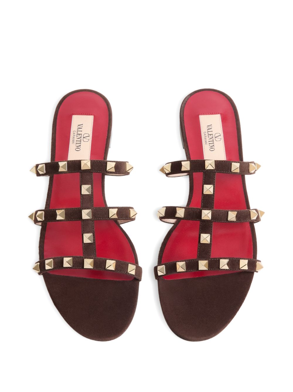 Valentino Garavani Women Rockstud Leather Sandals VALENTINO GARAVANI
