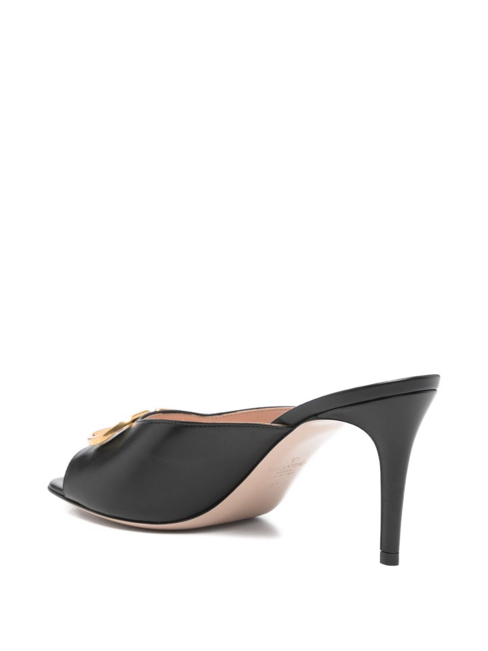 Valentino Garavani Women Vlogo Signature Leather Mules VALENTINO GARAVANI