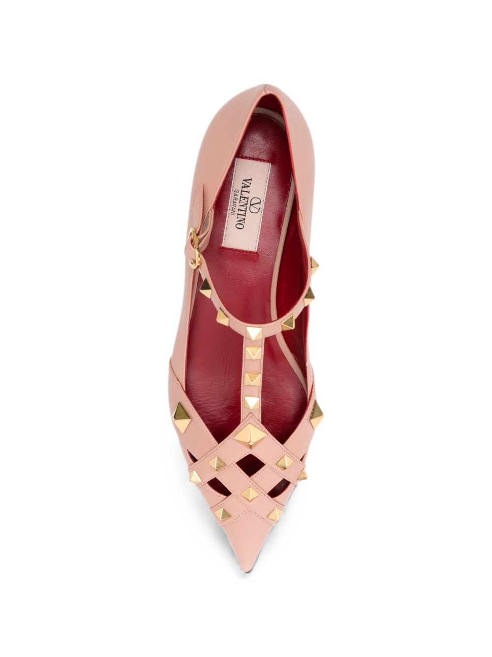 Valentino Garavani Women Studdy Leather Ballet Flats VALENTINO GARAVANI