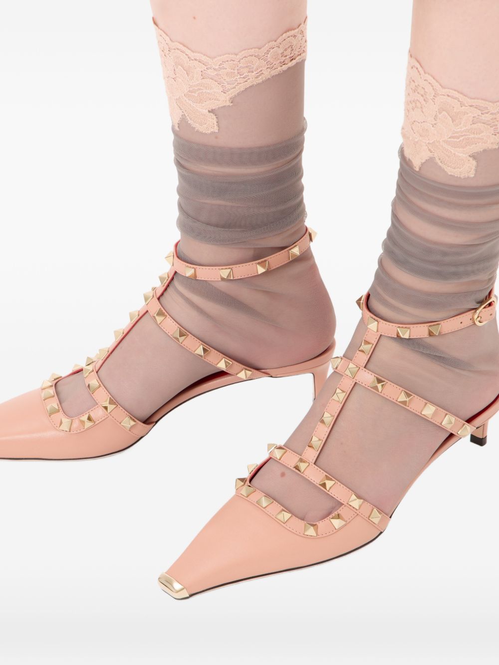 Valentino Garavani Women Rockstud Leather Pumps VALENTINO GARAVANI