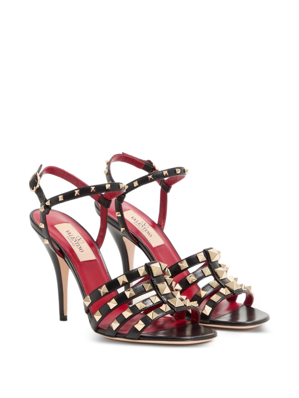 Valentino Garavani Women Rockstud Leather Sandals VALENTINO GARAVANI