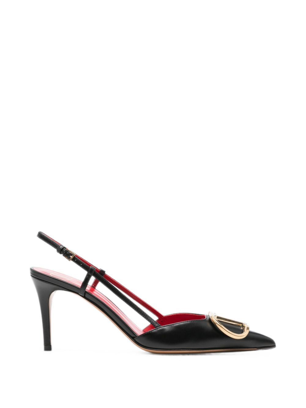 Valentino Garavani Women Vlogo Signature Leather Pumps VALENTINO GARAVANI