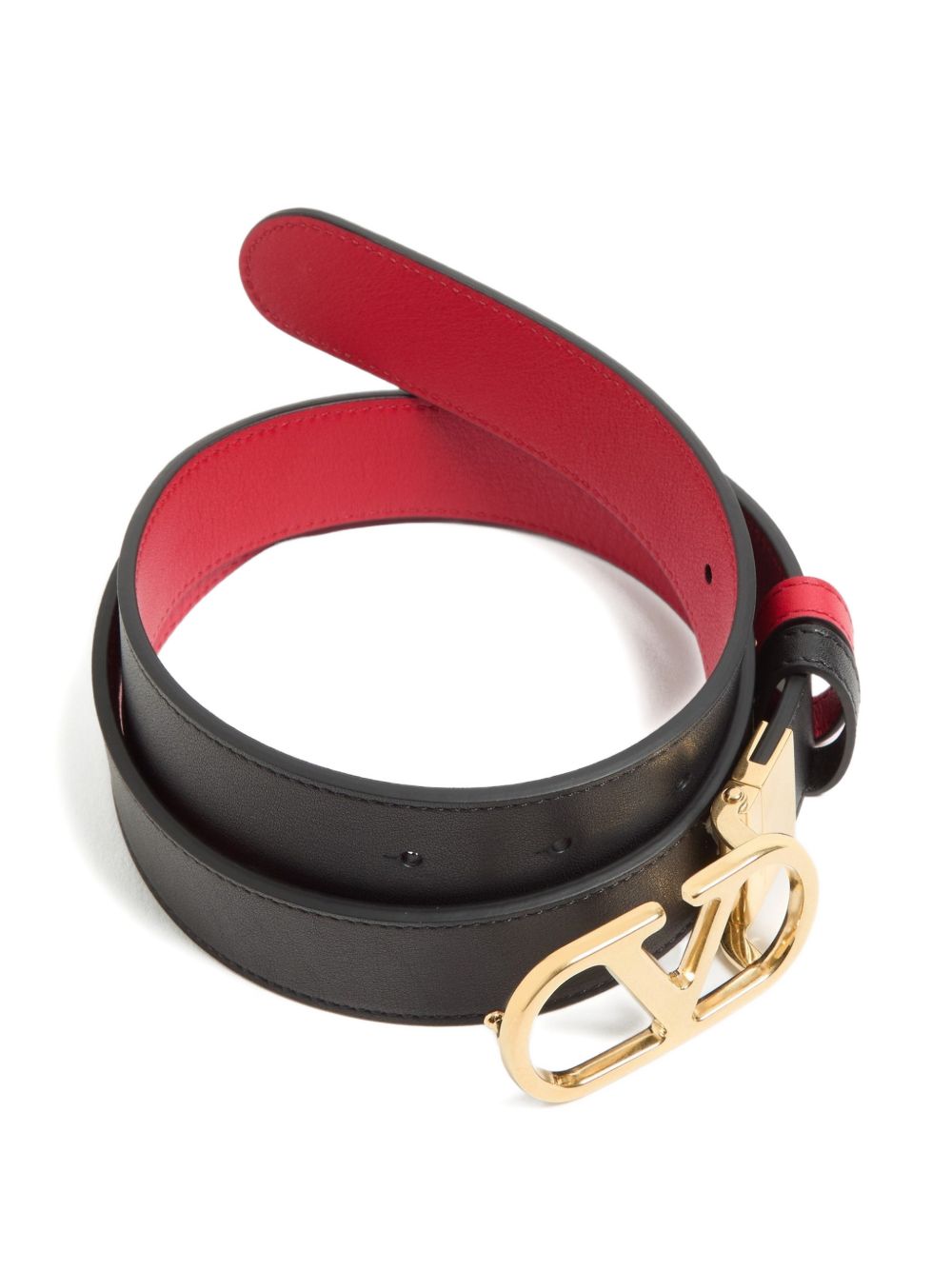 Valentino Garavani Women Vlogo Signature Leather Belt VALENTINO GARAVANI