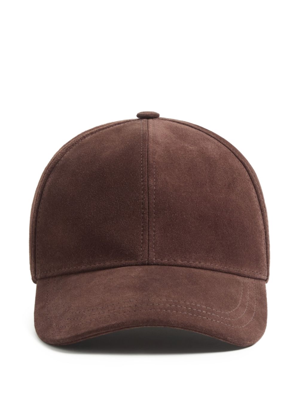 Valentino Garavani Men Suede Leather Baseball Cap VALENTINO GARAVANI