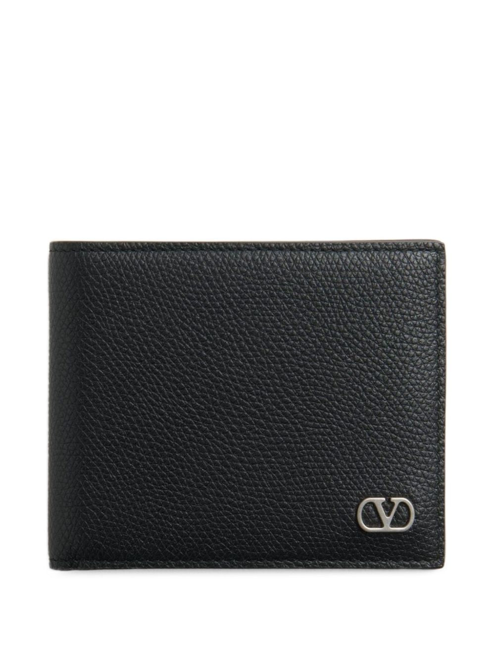 Valentino Garavani Men Vlogo Signature Leather Wallet VALENTINO GARAVANI