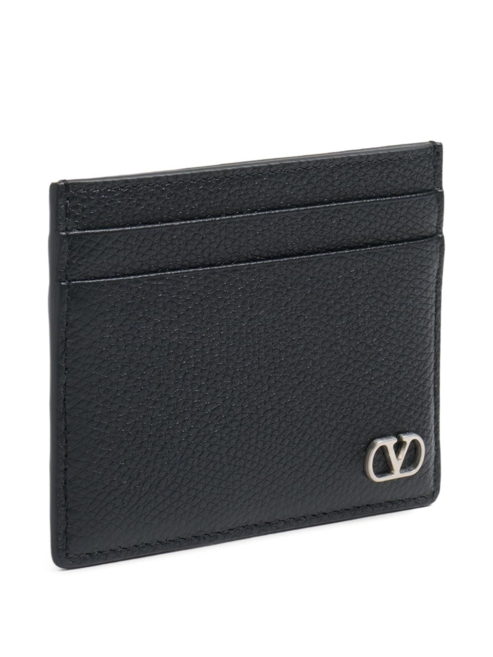 Valentino Garavani Men Vlogo Signature Leather Card Case VALENTINO GARAVANI