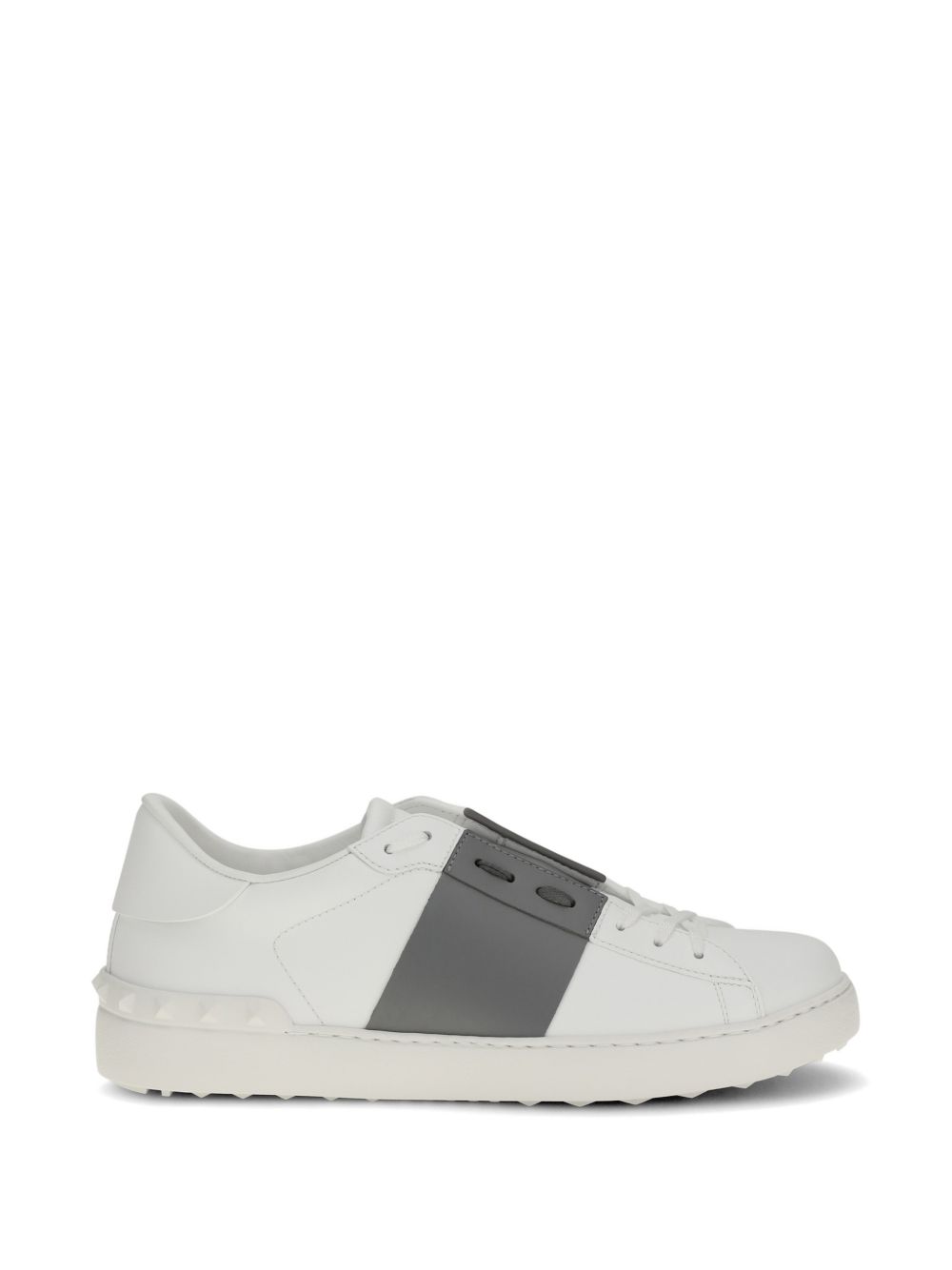 Valentino Garavani Men Open Leather Sneakers