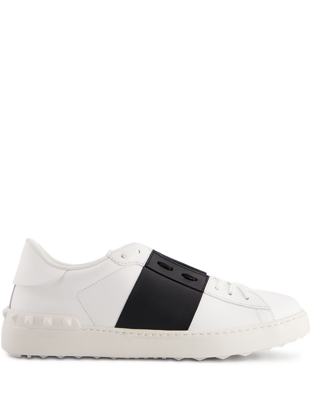 Valentino Garavani Men Open Leather Sneakers