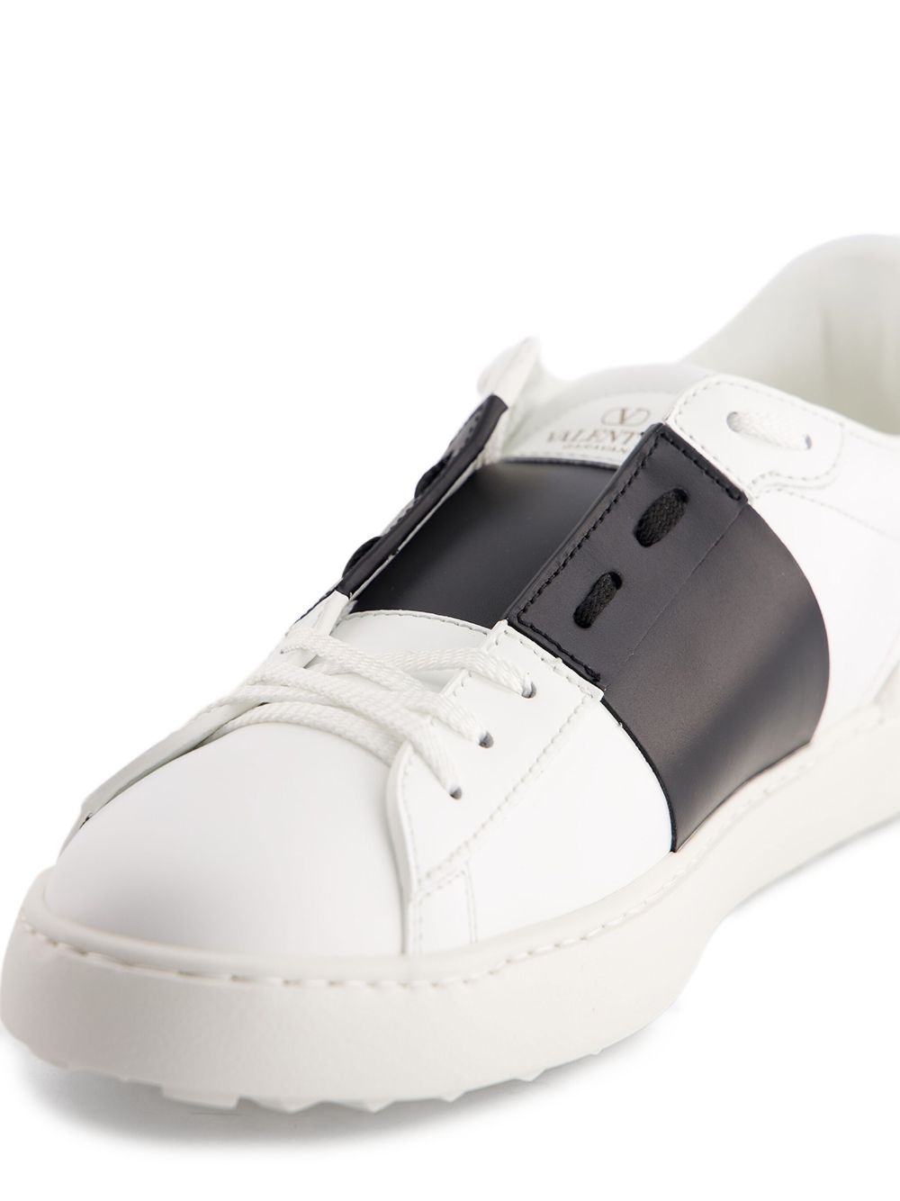 Valentino Garavani Men Open Leather Sneakers