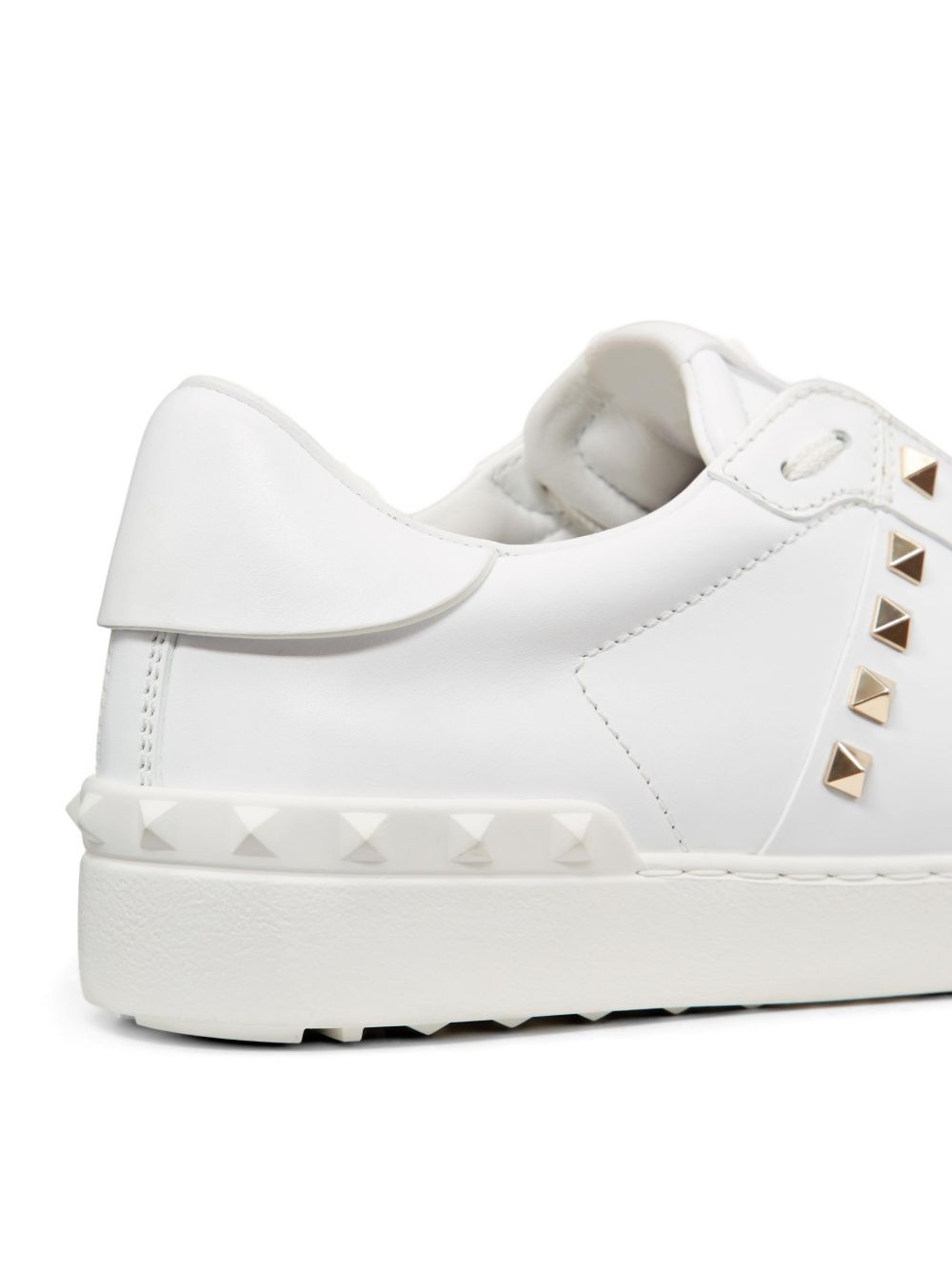 Valentino Garavani Men Rockstud Untitled Leather Sneakers VALENTINO GARAVANI