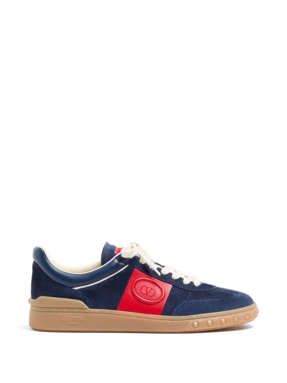 Valentino Garavani Men Upvillage Suede Leather Sneakers VALENTINO GARAVANI