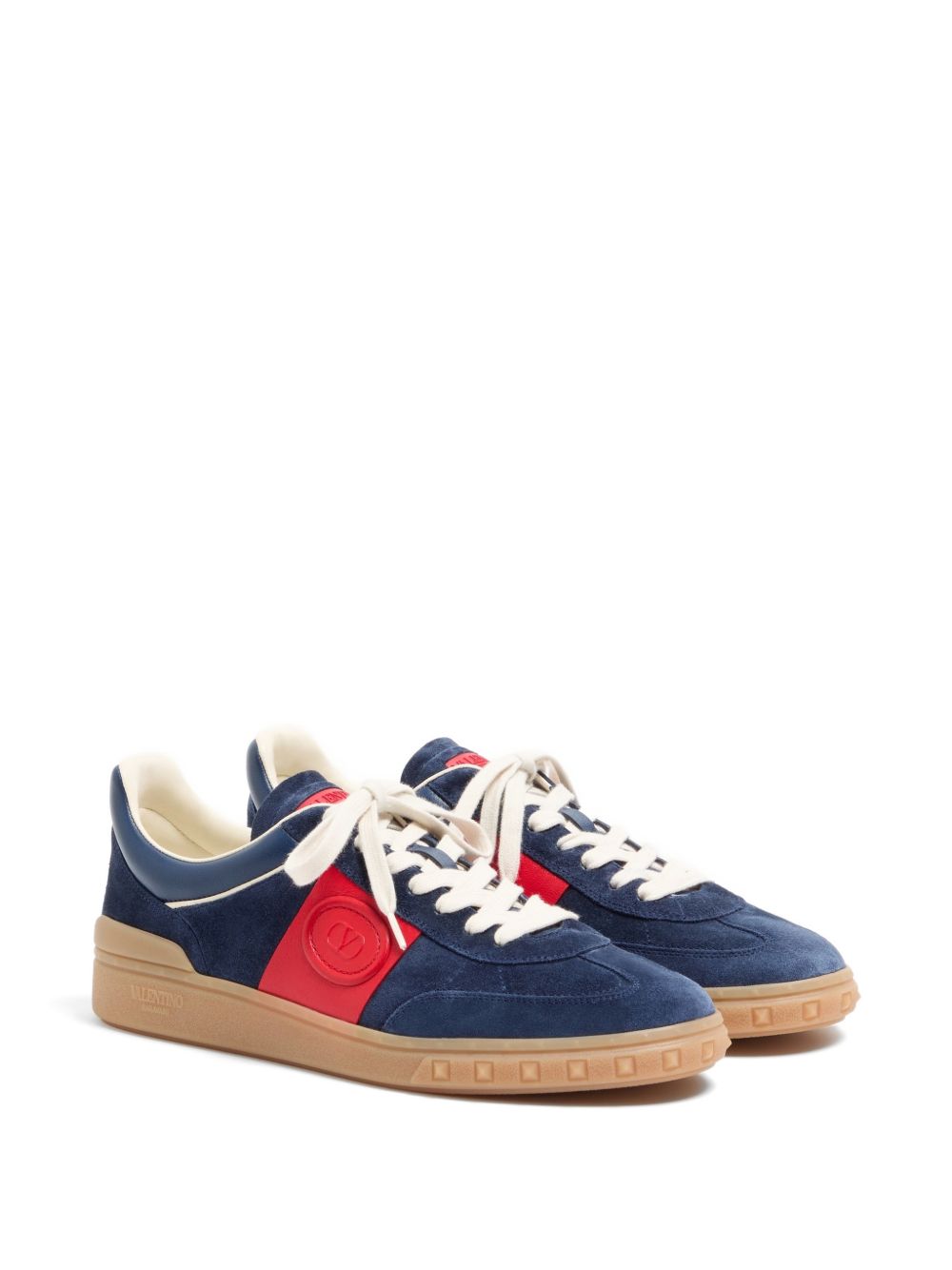 Valentino Garavani Men Upvillage Suede Leather Sneakers VALENTINO GARAVANI