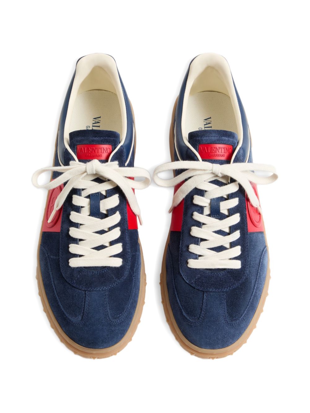 Valentino Garavani Men Upvillage Suede Leather Sneakers VALENTINO GARAVANI