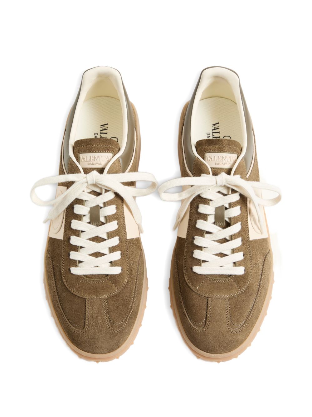 Valentino Garavani Men Upvillage Suede Leather Sneakers VALENTINO GARAVANI