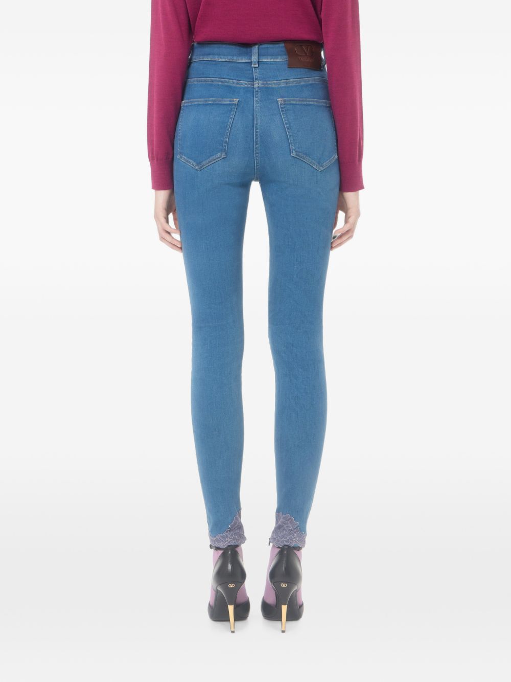 Valentino Women Skinny Denim Jeans VALENTINO