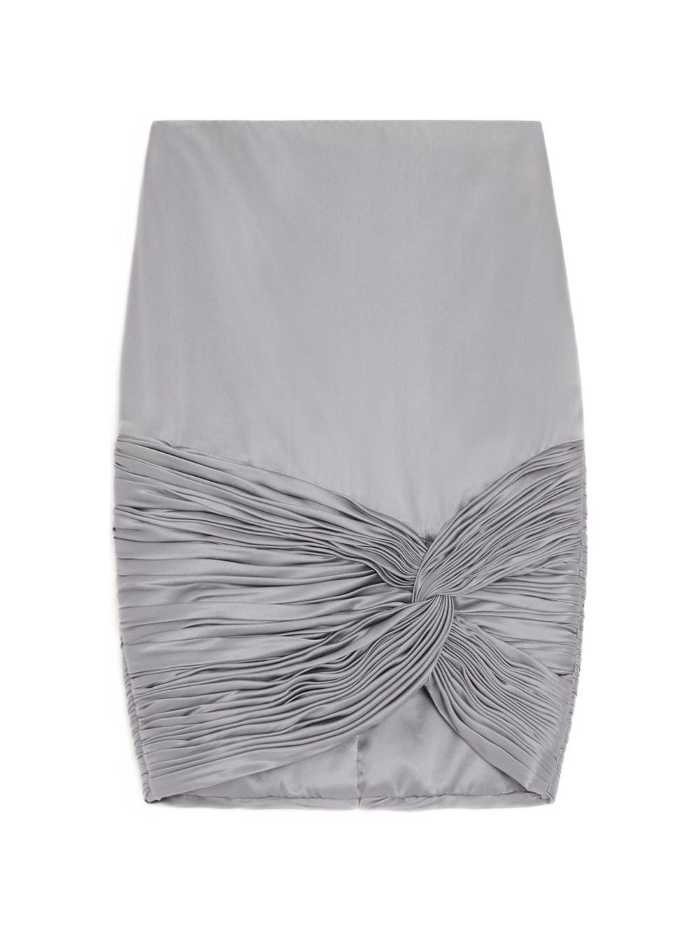Valentino Women Draped Satin Skirt VALENTINO