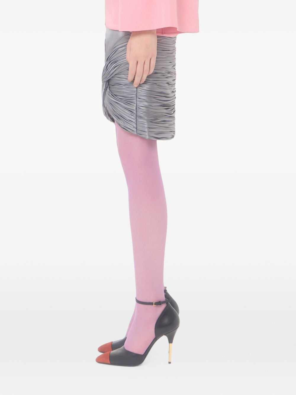 Valentino Women Draped Satin Skirt VALENTINO