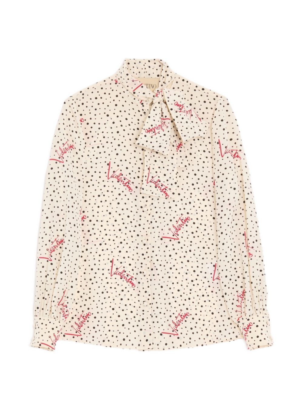 Valentino Women Printed Silk Shirt VALENTINO