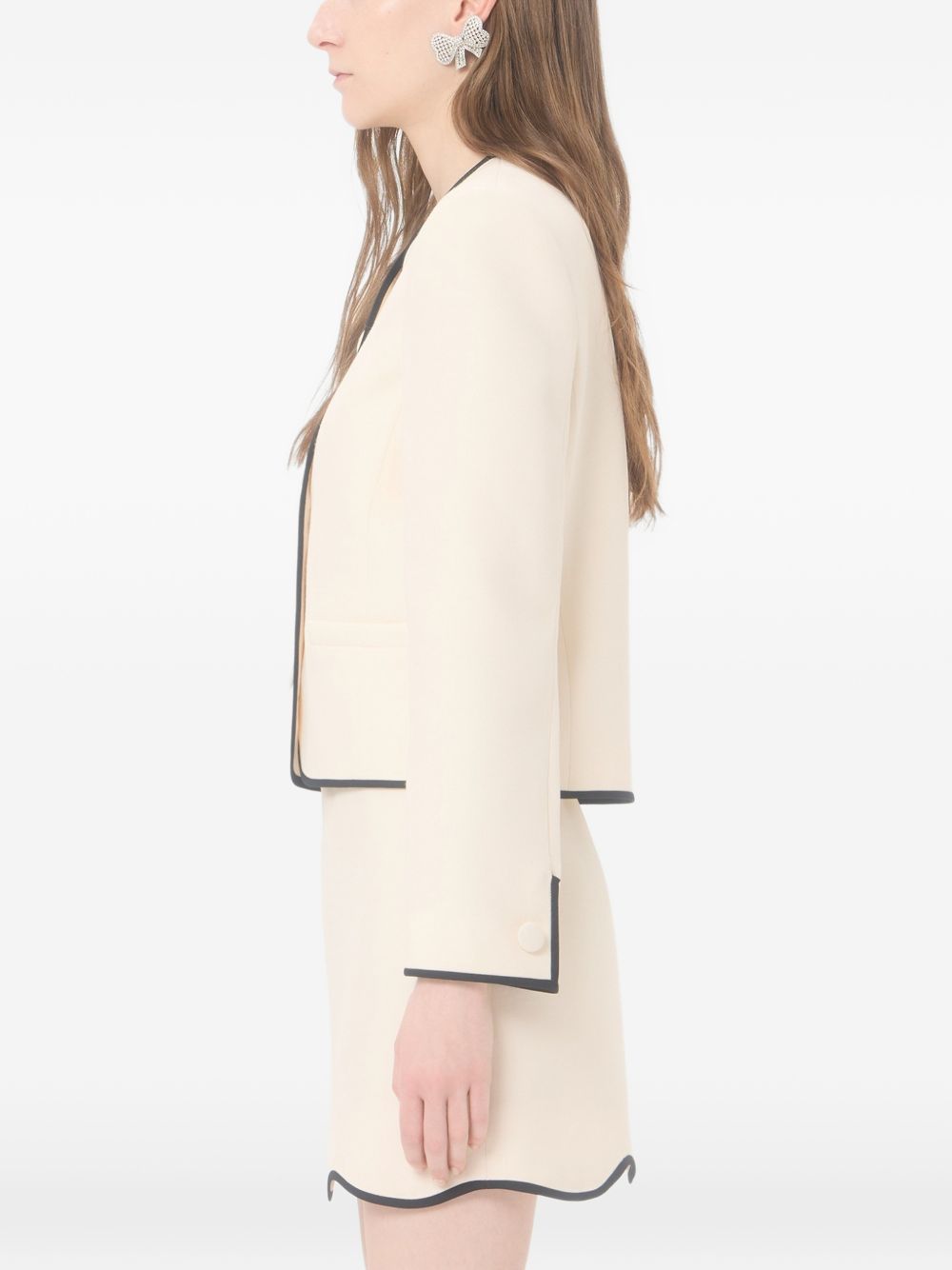 Valentino Women Wool And Silk Blend Jacket VALENTINO