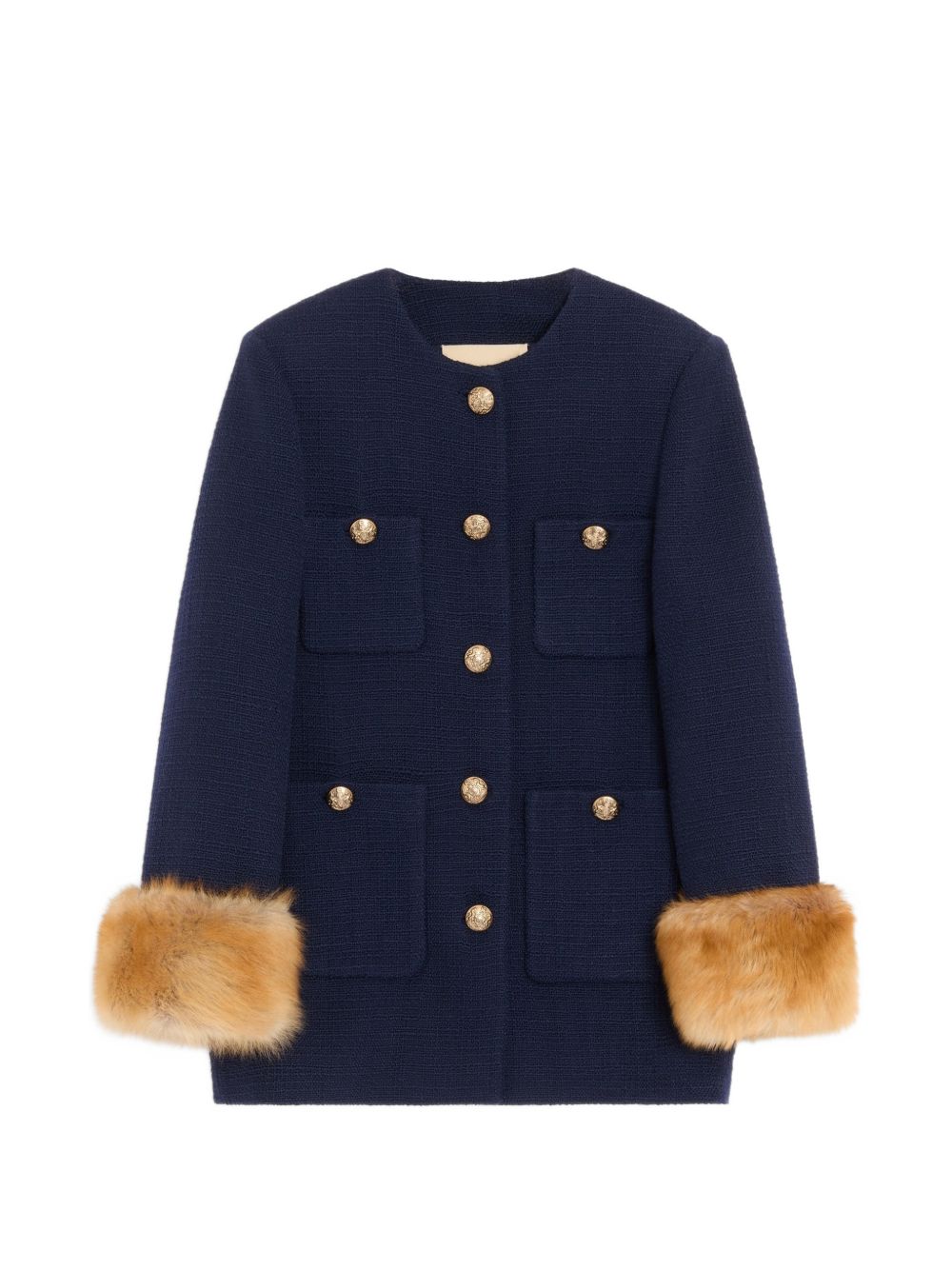 Valentino Women Wool Caban Coat VALENTINO
