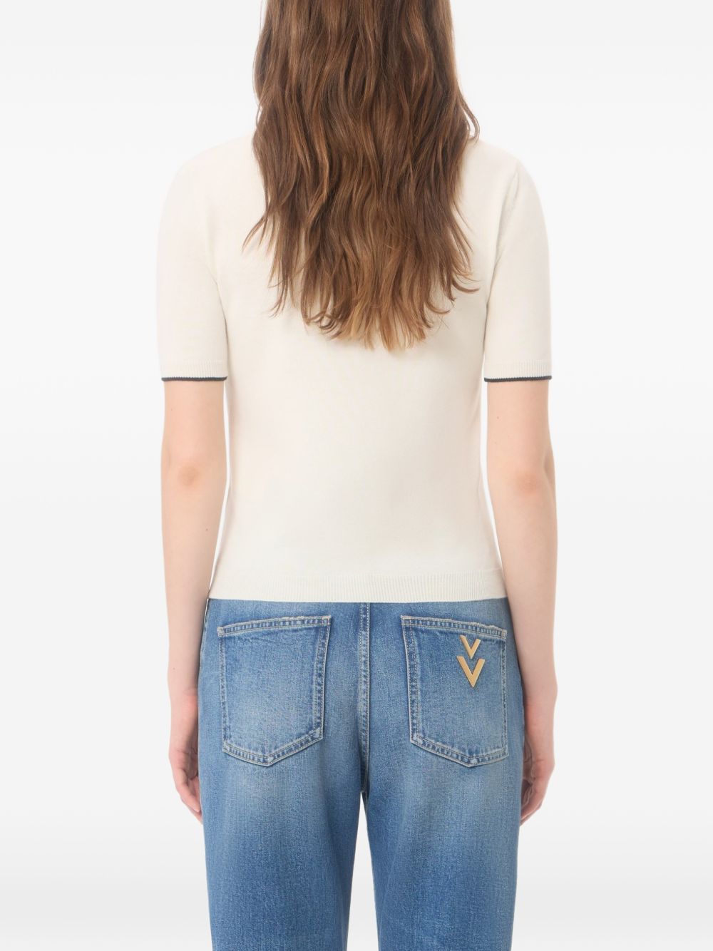 Valentino Women Wool Crewneck Sweater VALENTINO
