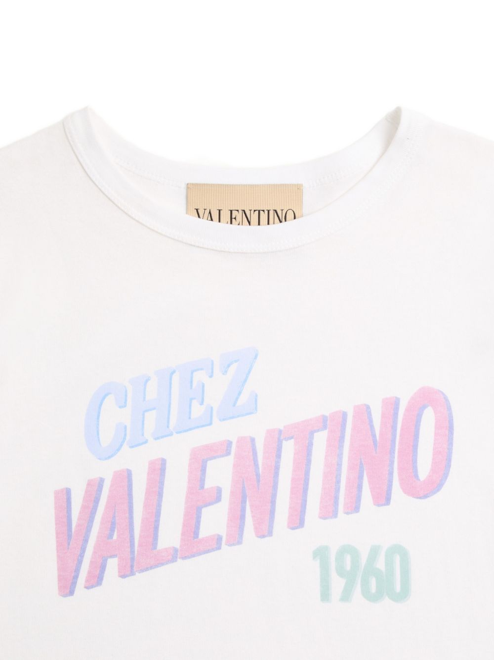 Valentino Women Chez Valentino Cotton T-Shirt VALENTINO